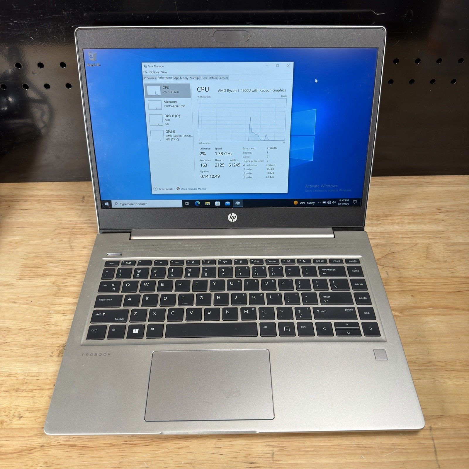 HP ProBook 445 G7 AMD Ryzen 5 4500U 16GB RAM 256GB SSD gallery