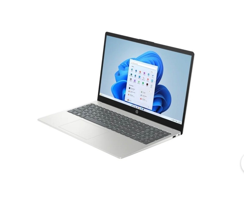 HP 15.6 inch Windows Laptop Intel Processor N200 4GB RAM 128 UFS Natural Silver gallery