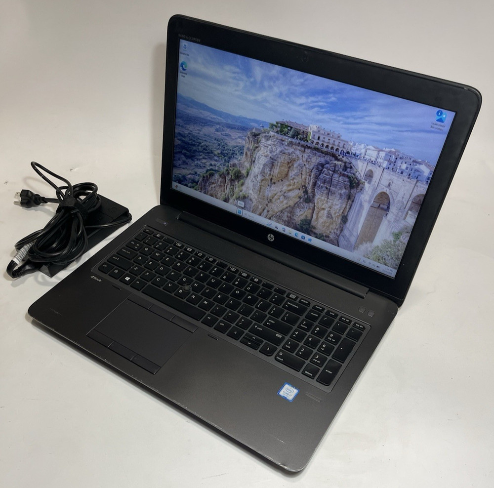 HP ZBook 15 G4 Intel i7-7820HQ - 8GB - 512GB NVMe - 4GB GFX - W11P - 150w A/C