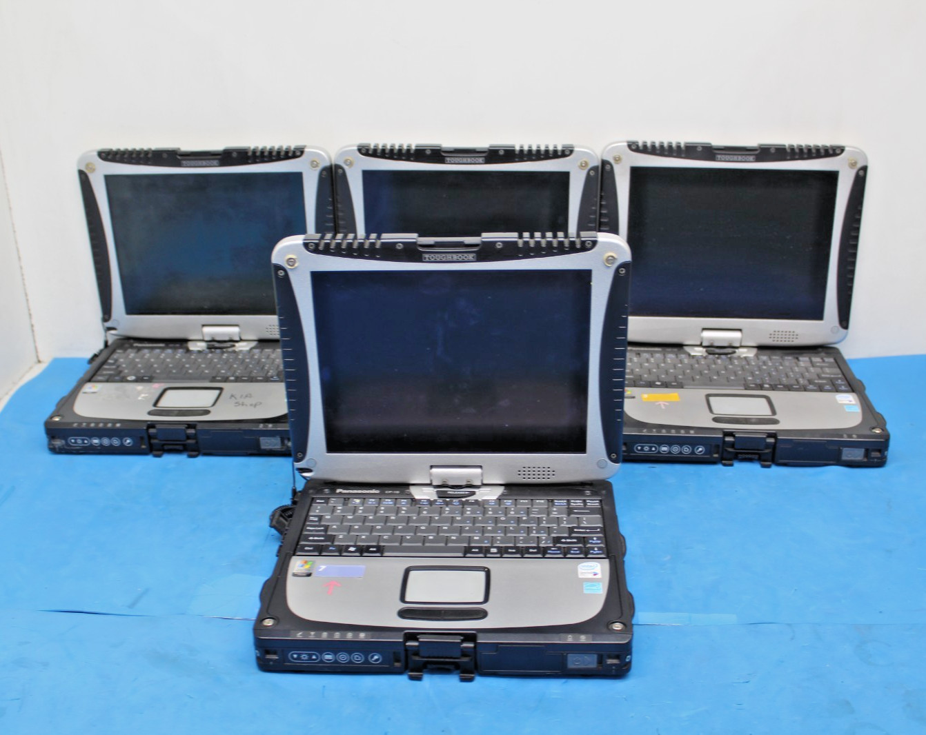 QTY-4 PANASONIC TOUGHBOOK CF-30 RUGGED LAPTOP CENTRINO DUO NO CADDY PARTS T9-C14 gallery