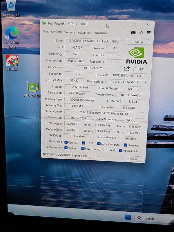 HP Zbook Power G9 i7-12800H@2.4GHz NO RAM 128 GB SSD RTX A2000 8GB - READ! gallery