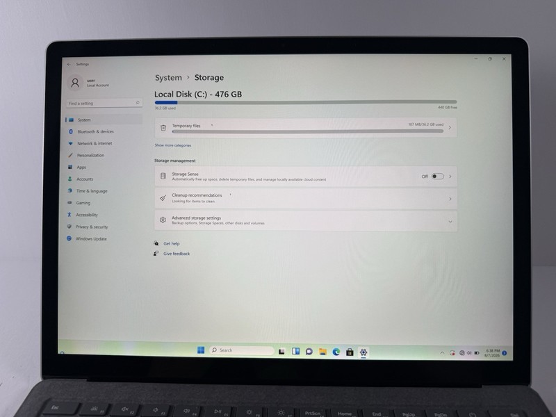Microsoft Surface Laptop 5 13.5'' 1950 Intel Core i7-1265U 16GB RAM 512GB NVME gallery