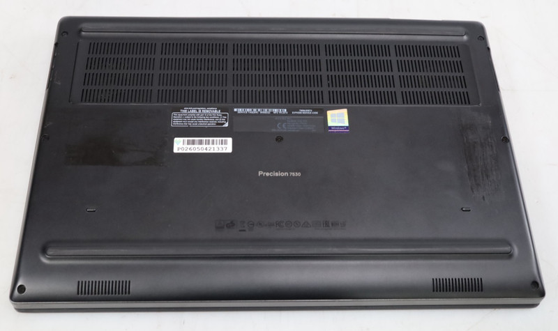 Dell Precision 7530 15.6" Intel i5-8400H 32GB DDR4 Quadro P2000 No HDD COA OS gallery