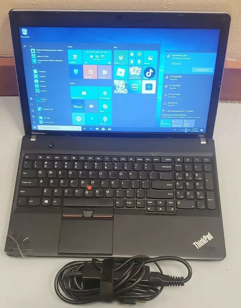Lenovo thinkpad E545 AMD A6-5350M Radeon HD 2.90GHz 4GB RAM 500GB HDD WEBCAM