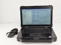 Dell 14″ Latitude 5424 Rugged i5-8350U 16GB RAM 128GB SSD Black No OS