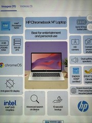 HP Chromebook 14″ Laptop – Intel N200, 4GB RAM, 128GB SSD, HD Display – New