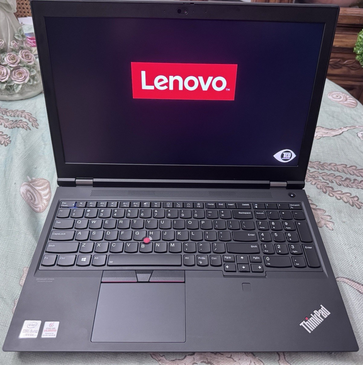 Lenovo ThinkPad P15 Gen 1 i9-10885H 4K Screen 16GB Mem 512GB SSD RTX 3000 Win11 gallery