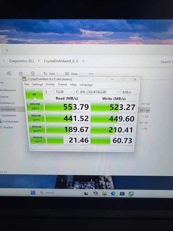 Lenovo Thinkpad 3K IPS Intel i7 16GB RAM 512GB SSD WIN11P gallery