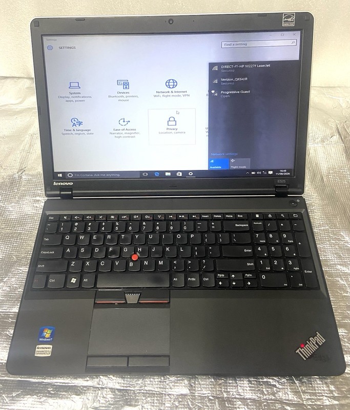 Lenovo ThinkPad Edge E525 15.6" AMD E2-3000M 4GB 297GB SSD Win 10 + Adapter gallery