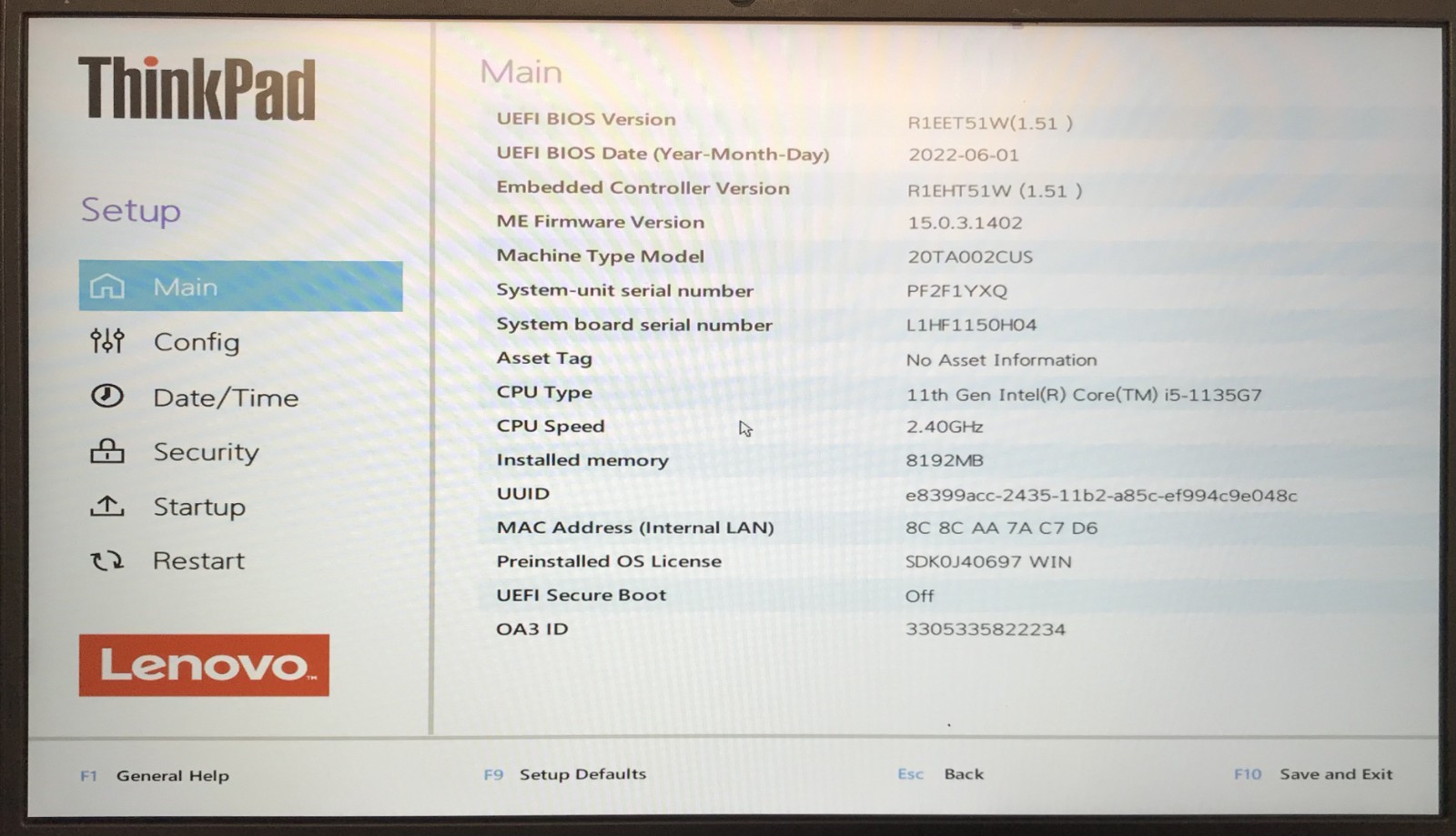 Lenovo ThinkPad E14 Gen 2 14" Laptop i5-1135G7 8GB RAM 256GB NVMe, As Is gallery
