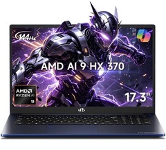 NIMO 17.3″ AI Laptop, AMD Ryzen AI 9 HX 370(50 Tops NPU), Radeon 890M, 32GB RAM