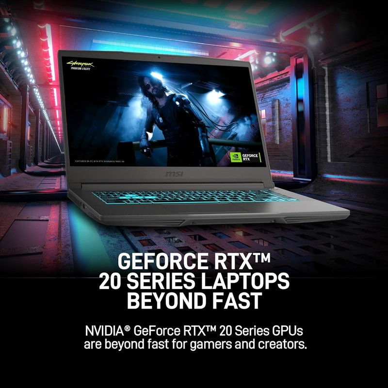 MSI Thin 15 15.6” 144Hz FHD Gaming Laptop i5 RTX 2050 16GB RAM 256 B13UCX-2041US gallery