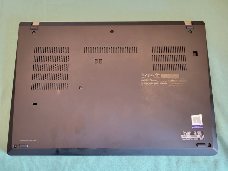 Lenovo ThinkPad T14 Gen 1 i7-10610U 1.8GHz 16GB RAM NO SSD/OS (BIOS Locked) gallery