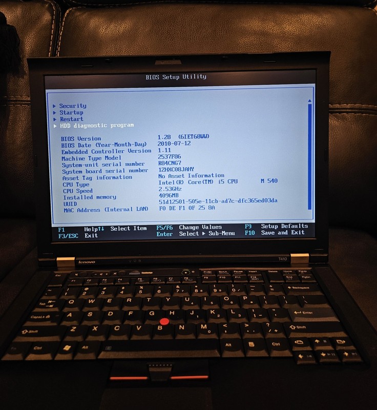 Lenovo ThinkPad T410 Laptop Intel I5-M520, 2.40GHz, 4GB RAM gallery