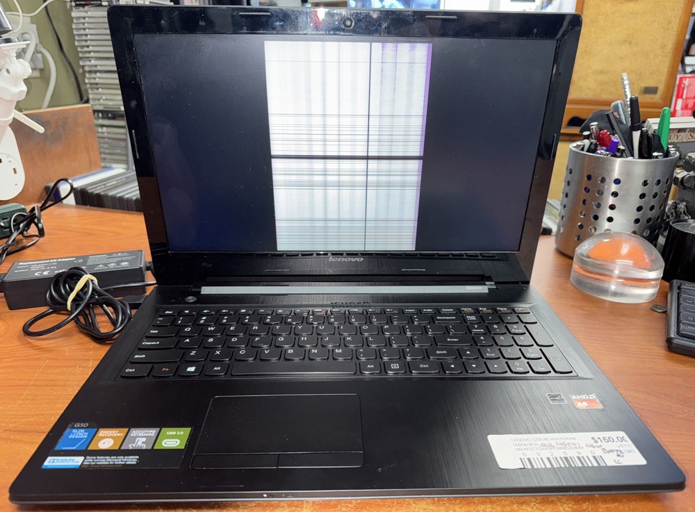 Lenovo G50-45 80E3, AMD A8-6410 @ 2.4GHz, 6GB DDR3-1600 RAM, 500GB, PARTS ONLY