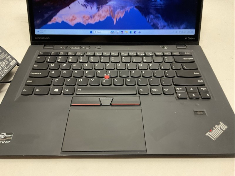 Lenovo ThinkPad X1 Carbon Touchscreen CPU i7 vPro RAM 8GB SSD 256GB Windows 11 P gallery