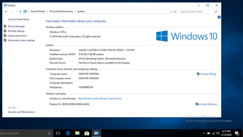 ThinkPad T520| Intel Core i5-2520M| 8GB RAM| 240 GB SSD W10 gallery