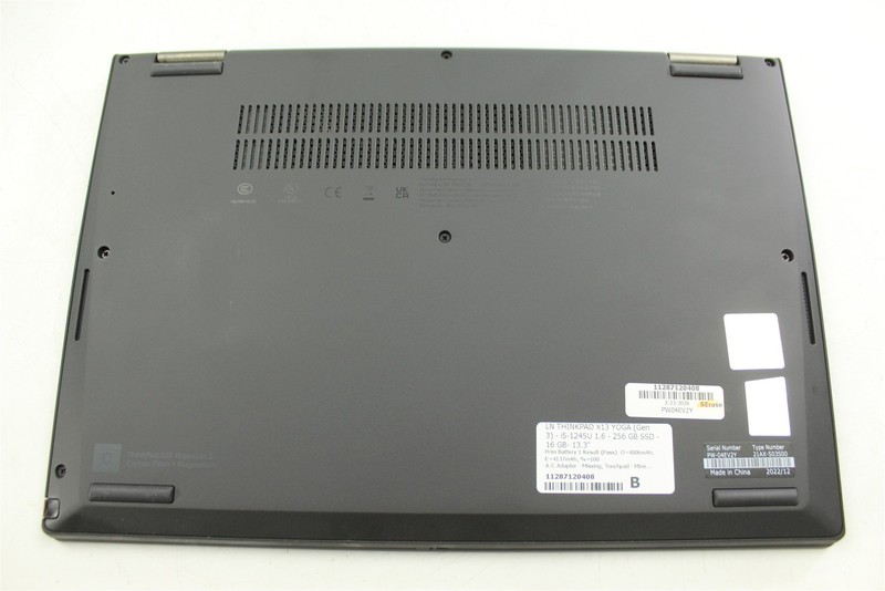 Lenovo ThinkPad X13 Yoga Gen 3 13.3" i5-1245U 1.6GHz 256GB SSD 16GB RAM W11H gallery