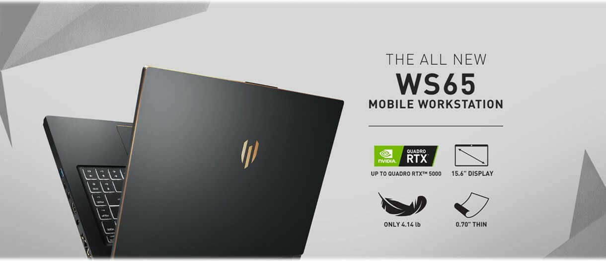 MSI WS65 9TM-1079 (1TB NVME SSD, i9-9880H, RTX Quadro 5000, 4k 100%RGB) gallery