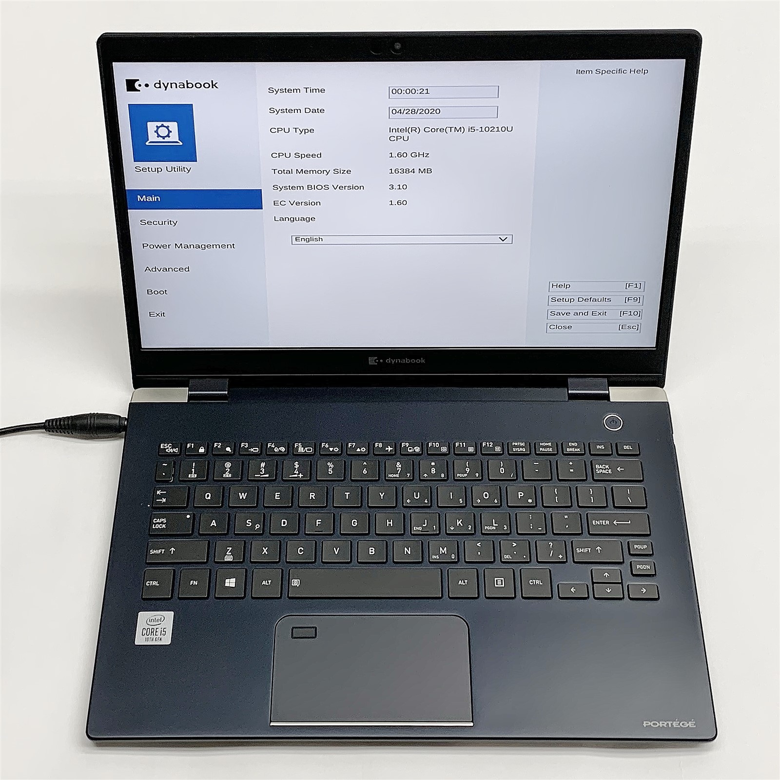DynaBook Portege X30L-G Laptop i5 10210U 1.60GHZ 13.3" 16GB RAM NO HDD/BATTERY gallery