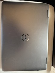 Black and silver, Dell Inspiron 17in 2-in-1 touchscreen Notebook Laptop.