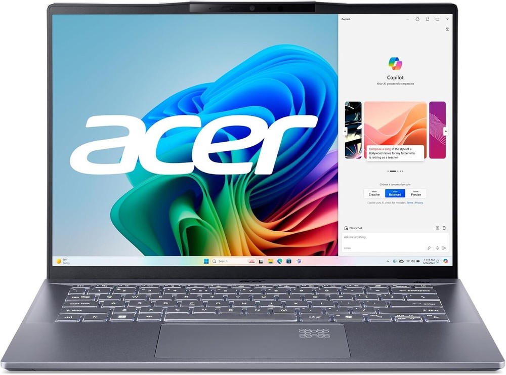Acer Swift 14 AI SF14-11-X128 Copilot+ PC 14.5" Snapdragon X Plus 16GB 1TB SSD