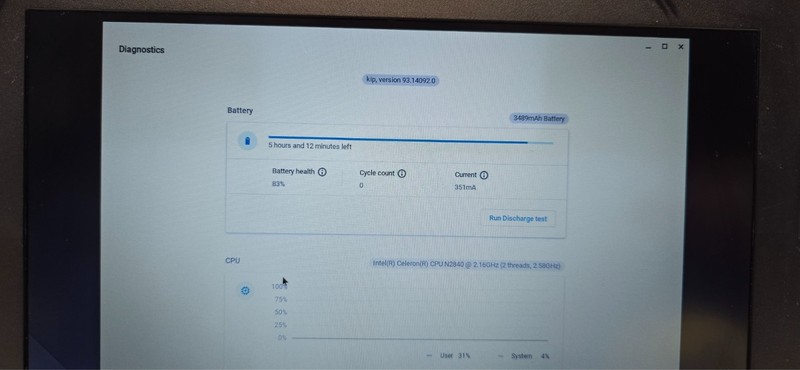 HP Chromebook 11 G4 TPN-Q151 11.6" (Celeron N2840 2.16GHz, 16GB SSD, 4GB RAM) gallery