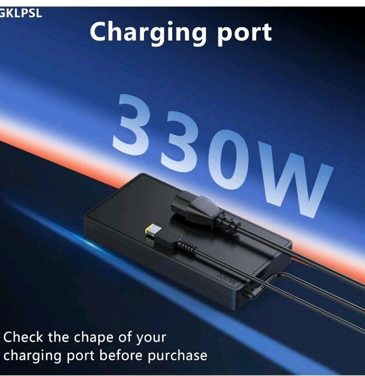 330W/400W Gaming Charger Compatible with Lenovo Legion Pro 7i 9i Gen 10 16IAX10H gallery