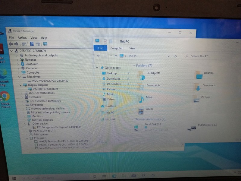 Lenovo IdeaPad 100-15IBY 15.6" Intel Pentium N3540 2.16GHz 4GB Ram BT DVD Win10H gallery