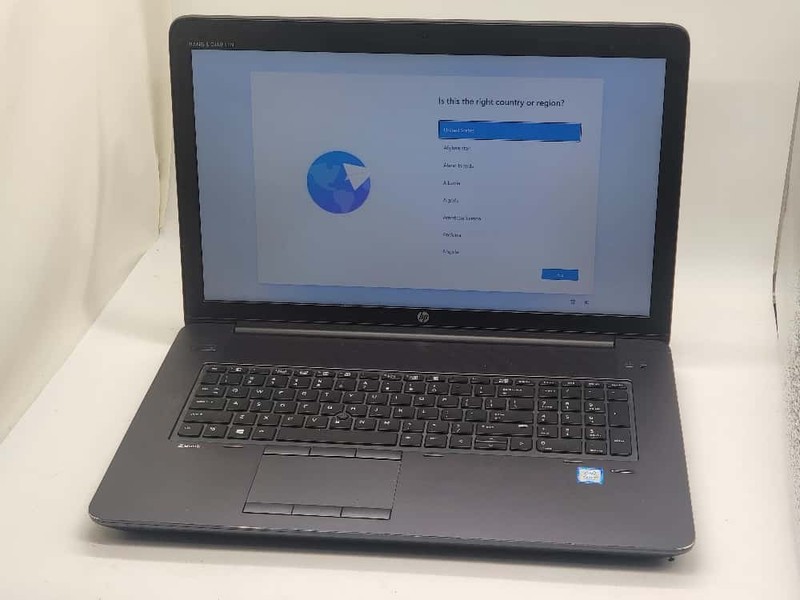 HP ZBook G3 17.3" CORE i7 FHD 16GB RAM 500GB SSD WORKSTATION NEW BATTERY WARANTY gallery