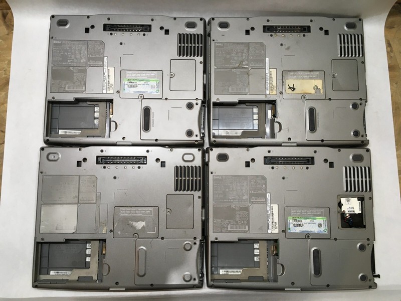 Lot of 7 D600 D610 No Screens Missing Most Components Power Dead For Parts- FT gallery