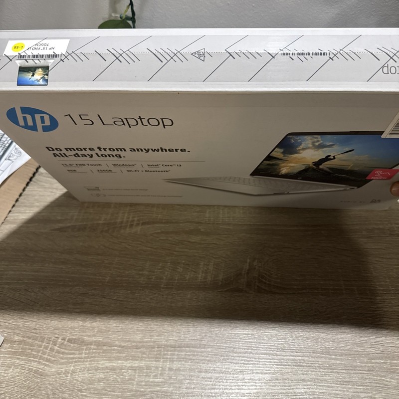 HP 15.6 FHD Touch Intel Core I3-1115G4 8GB RAM 256GB SSD Silver Windows 11 - New gallery
