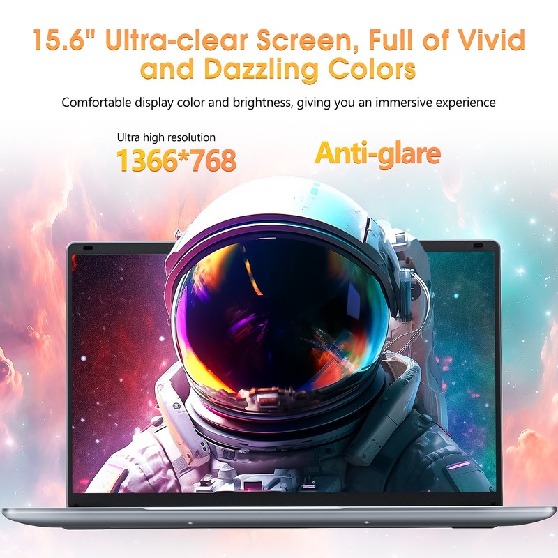 SGIN 15.6" Full HD Laptop 7000mAh 8GB RAM 256GB SSD Windows 11 Intel N4020 WiFi5 gallery