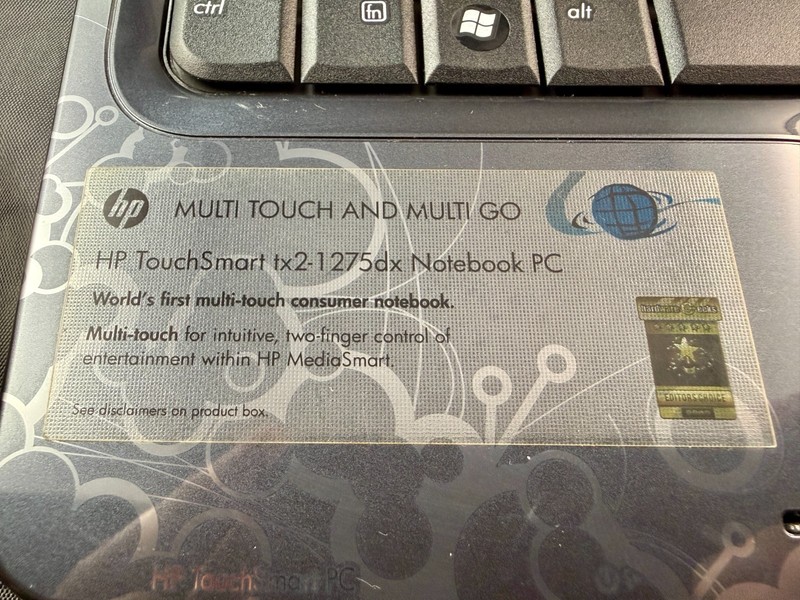 HP TouchSmart TX2-1275DX Notebook - Laptop AMD Turion X2 ATI Radeon Graphics gallery