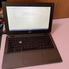 Acer C730-C4V9 Chromebook 11.6″ Intel N2930 2.16 GHz *Missing Key + Flat Battery