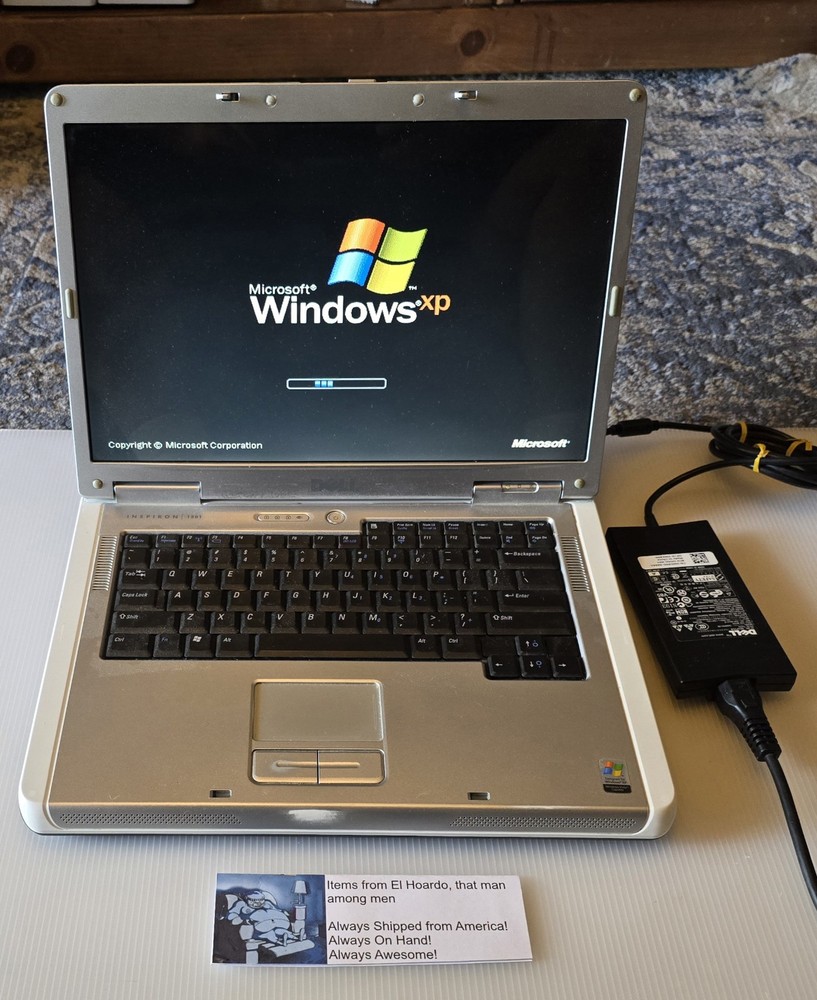 Dell Inspiron 1501 15.4" AMD Turion 64 2.0GHz 2GB RAM 80GB HDD Radeon XP Works!