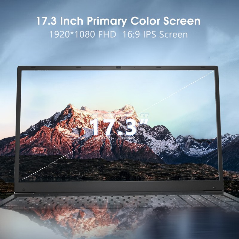 SGIN 14.1 Inch Laptop FHD Celeron Dual-Core Up to 2.5 GHz 4GB RAM 1024GB SSD HD gallery