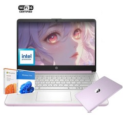 2025 HP 14 Student Laptop,Intel 4-Core N150,UpTo 16GB RAM 384GB+Win11pro