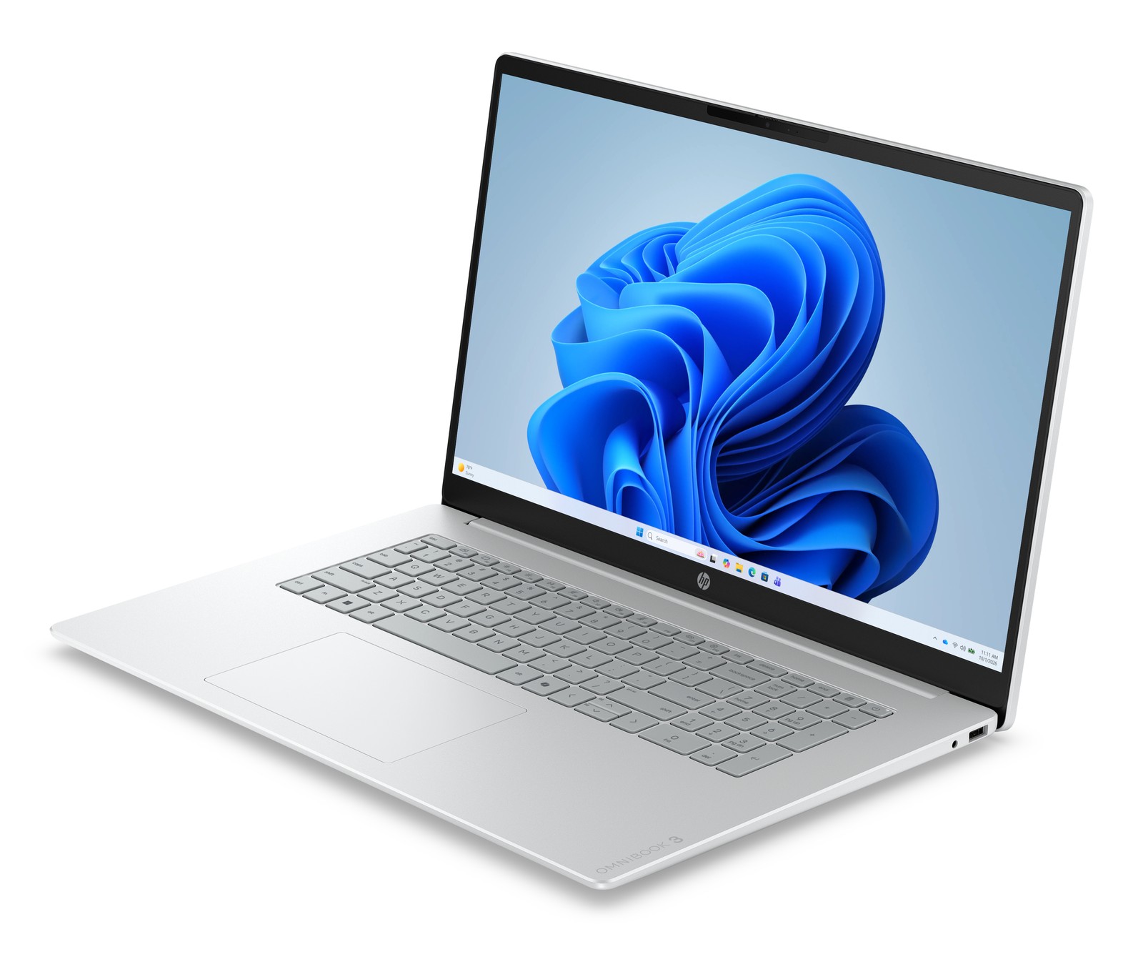 HP OmniBook 3, 17" FHD Touch, R5 40, 8GB RAM, 512GB SSD, Win 11 Home gallery