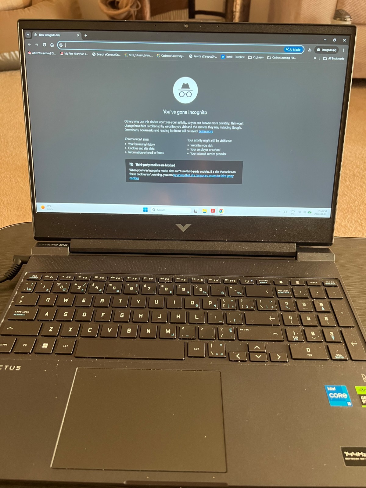 Amazing &New HP Victus 15.6" Gaming Laptop i5-13420H RTX 3050 16GB RAM 512GB SSD gallery