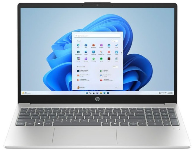 HP 15.6" FHD Intel 8-Core i3-N305 16GB 512GB PCIe SSD Webcam FPReader Windows 11 gallery