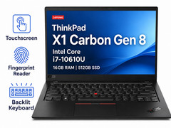 Lenovo ThinkPad X1 Carbon Gen 8 14″ FHD Touch i7-10610U 16GB 512GB SSD FP Win11
