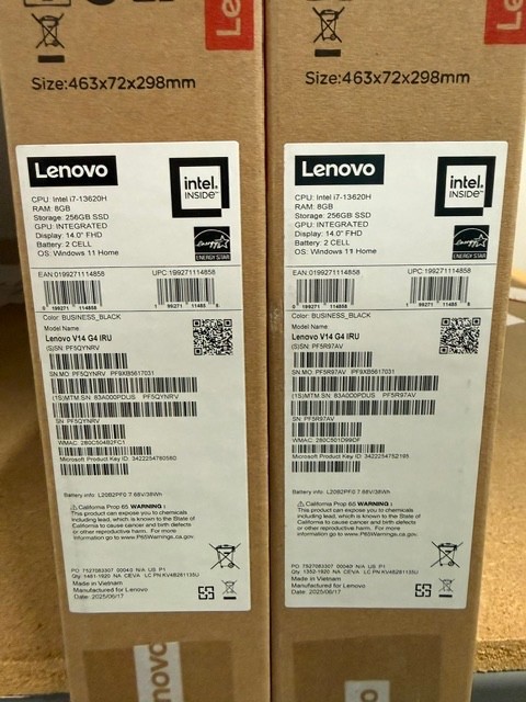 Lenovo 14 G4 Intel i7 13th Gen 14" FHD 8GB RAM 256GB SSD Win 11 Home gallery