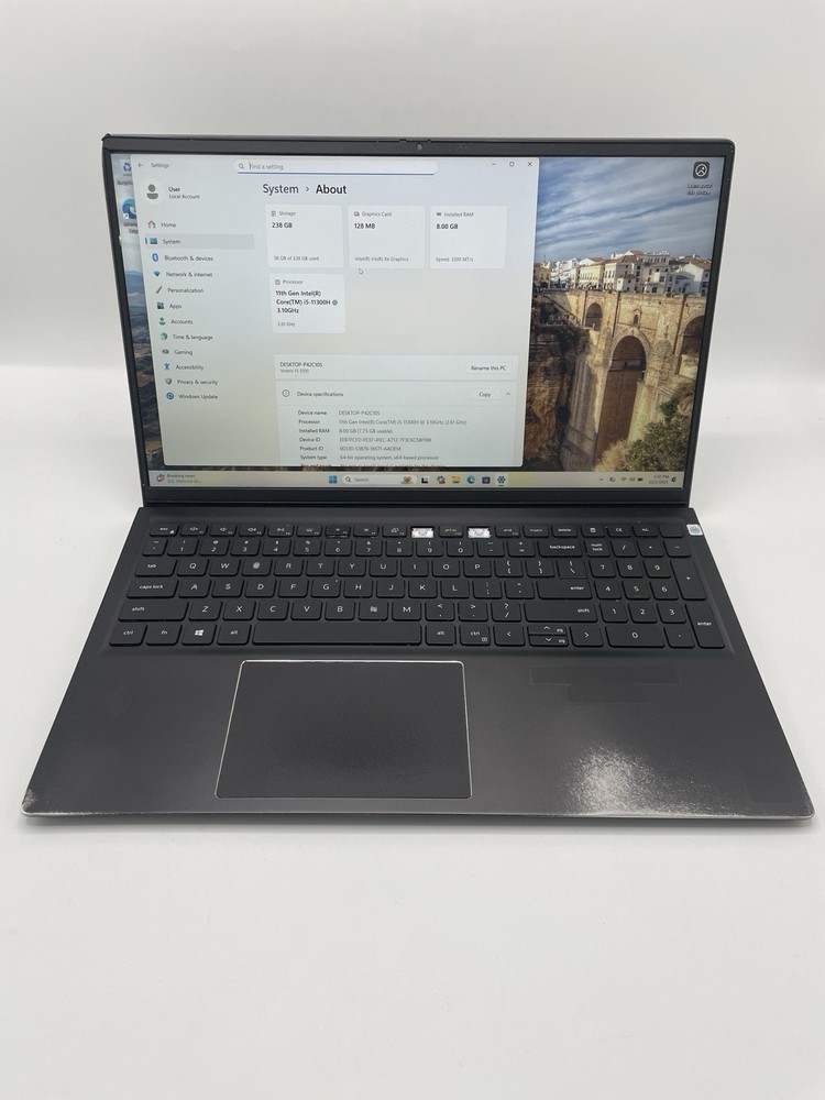 Dell Vostro 15 5510 i5-11300H 8GB RAM 256GB SSD Windows 11 Pro – READ