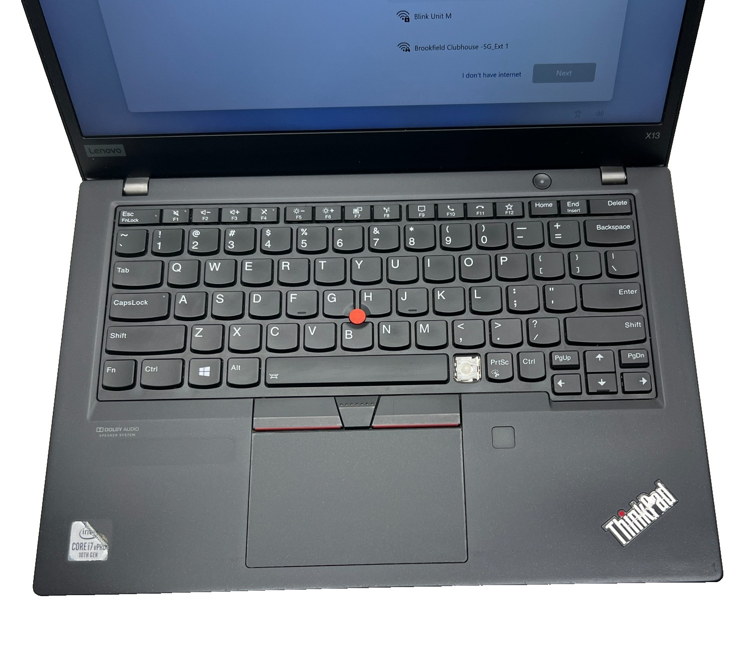 Lenovo ThinkPad X13 Gen 1 (13.3") Core i7-10610U, 256GB SSD, 16GB RAM *READ gallery