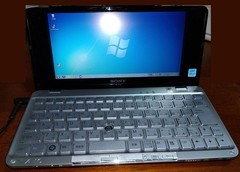 SONY VAIO Type P VGN-P61S Pocket Style PC Mini Laptop Netbook used SSD 32GB