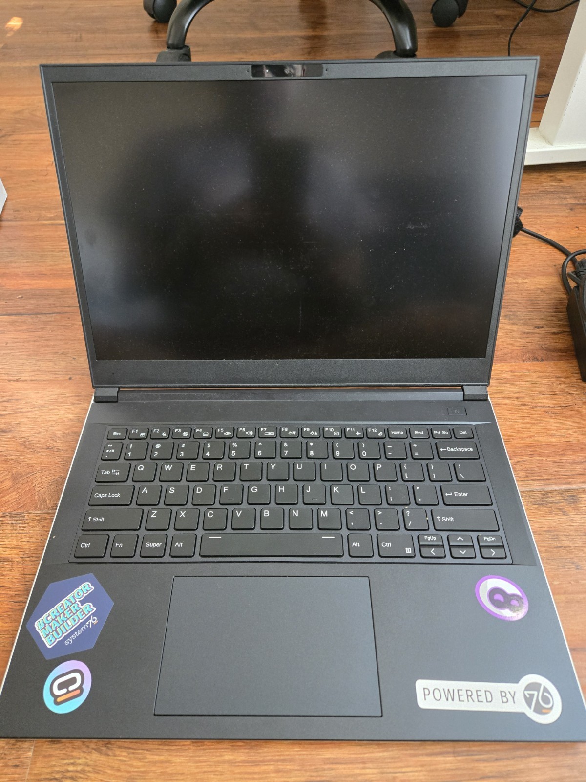 System76 Laptop COSMIC OS Black Backlit Keyboard for Casual Computing gallery