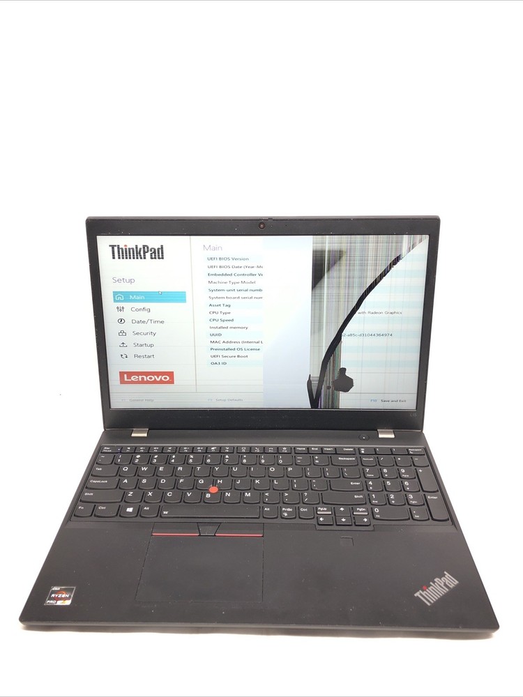 Lenovo ThinkPad L15 G2, AMD Ryzen 5 Pro 5650U, 8GB RAM, NO SSD/OS, FOR PARTS