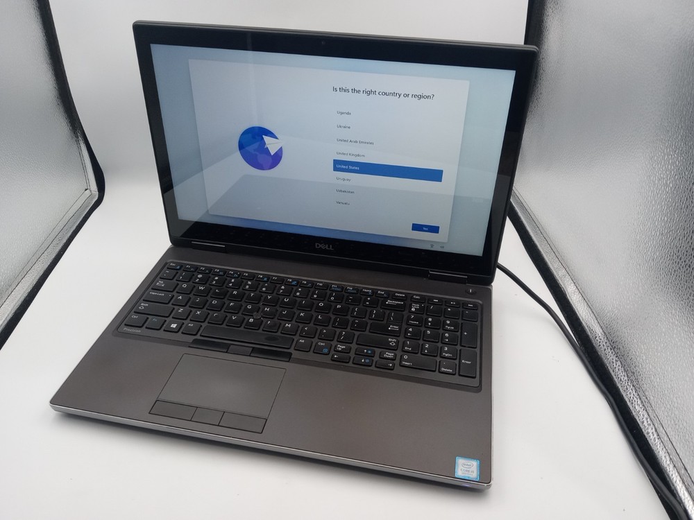 Dell Precision 7540 15.6" Touchscreen i5-9400H 16GB RAM 128GB SSD W11 -READ -RR