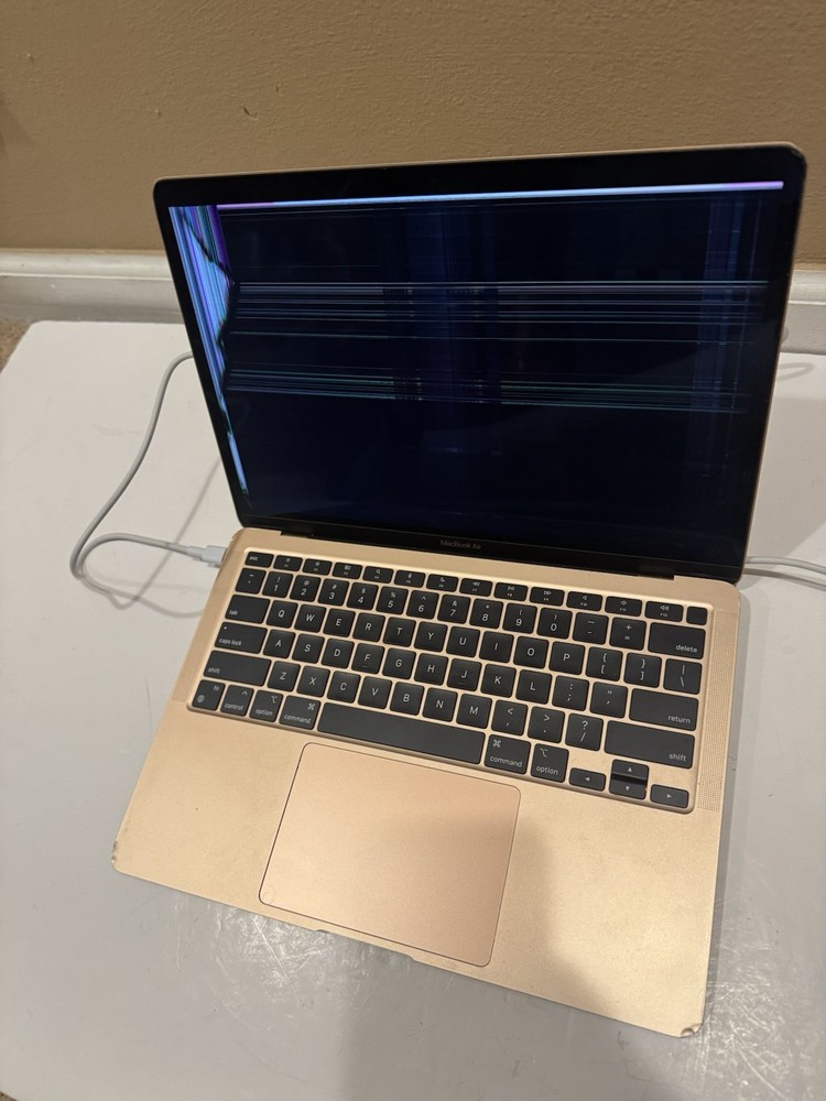 MacBook Air 13" A2337 FOR PARTS, REPAIR Password LOCKED Internal Cracked Screen